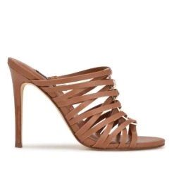 Nine West Must Heeled Slide Sandals