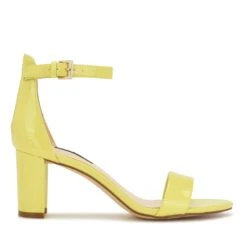 Nine West Pruce Ankle Strap Block Heel Sandals