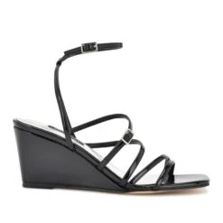 Nine West Keamer Ankle Strap Wedge Sandals