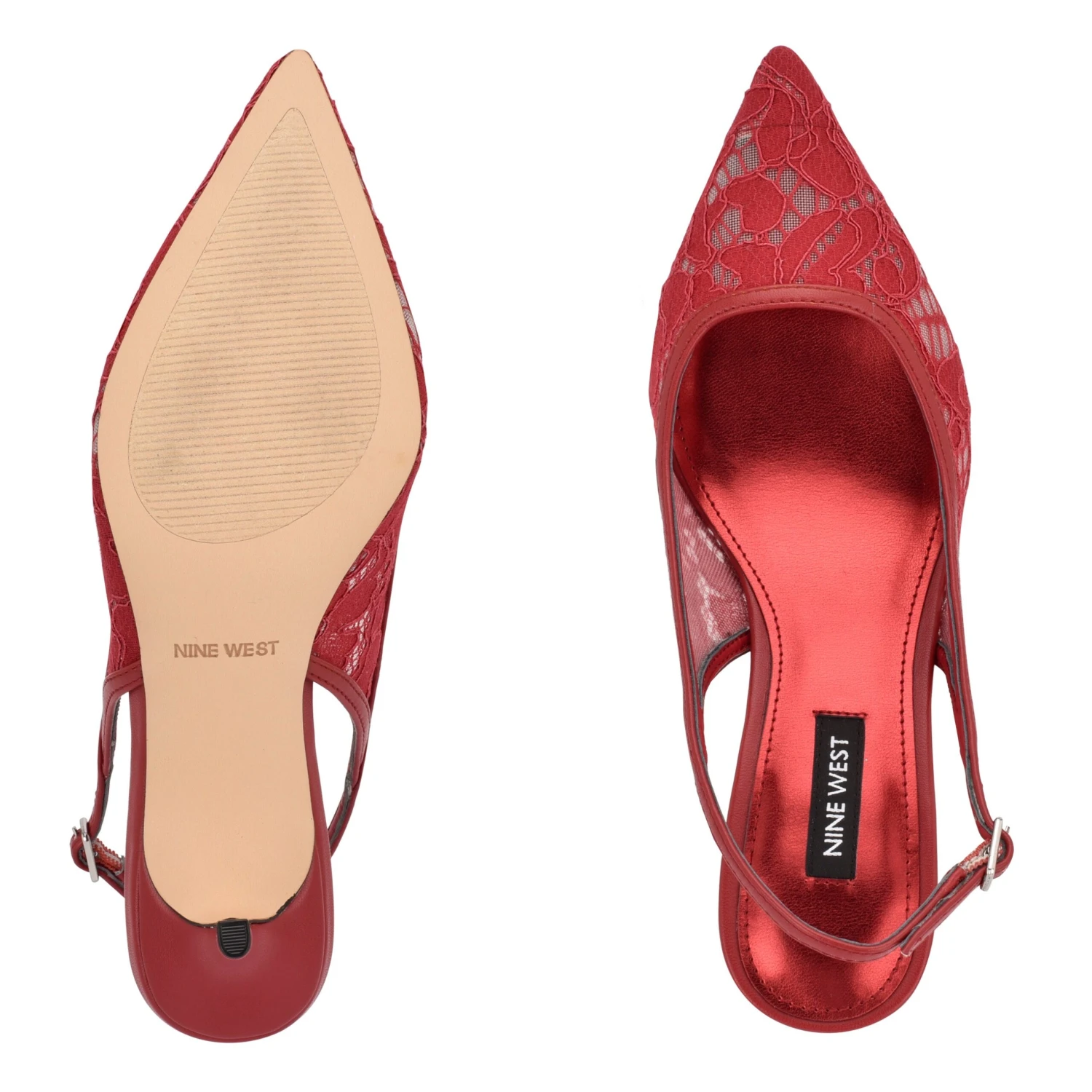 Nine West Arena Slingback Heels - Image 5