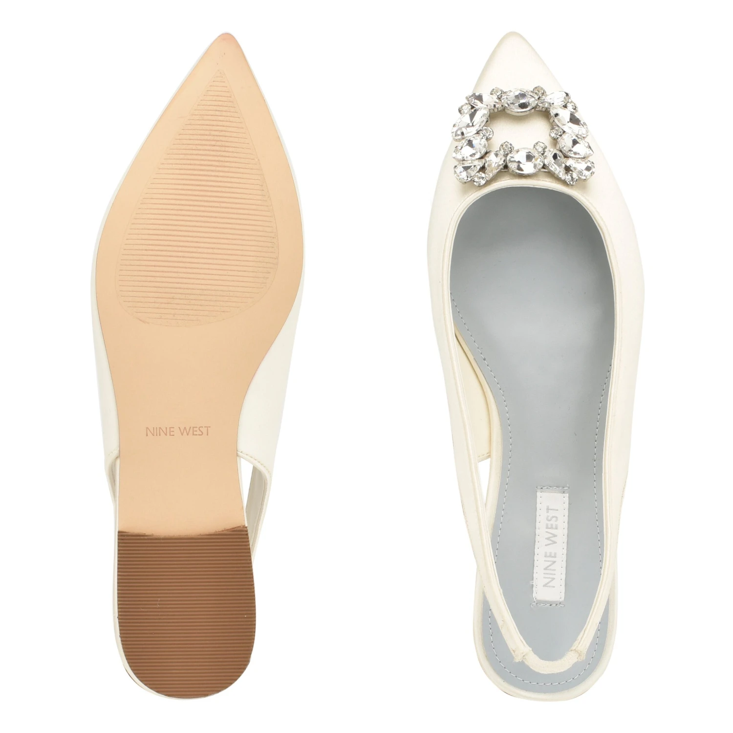 Nine West Blingy Slingback Flats - Image 5