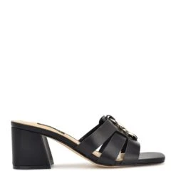 Nine West Gipper Heeled Slide Sandals