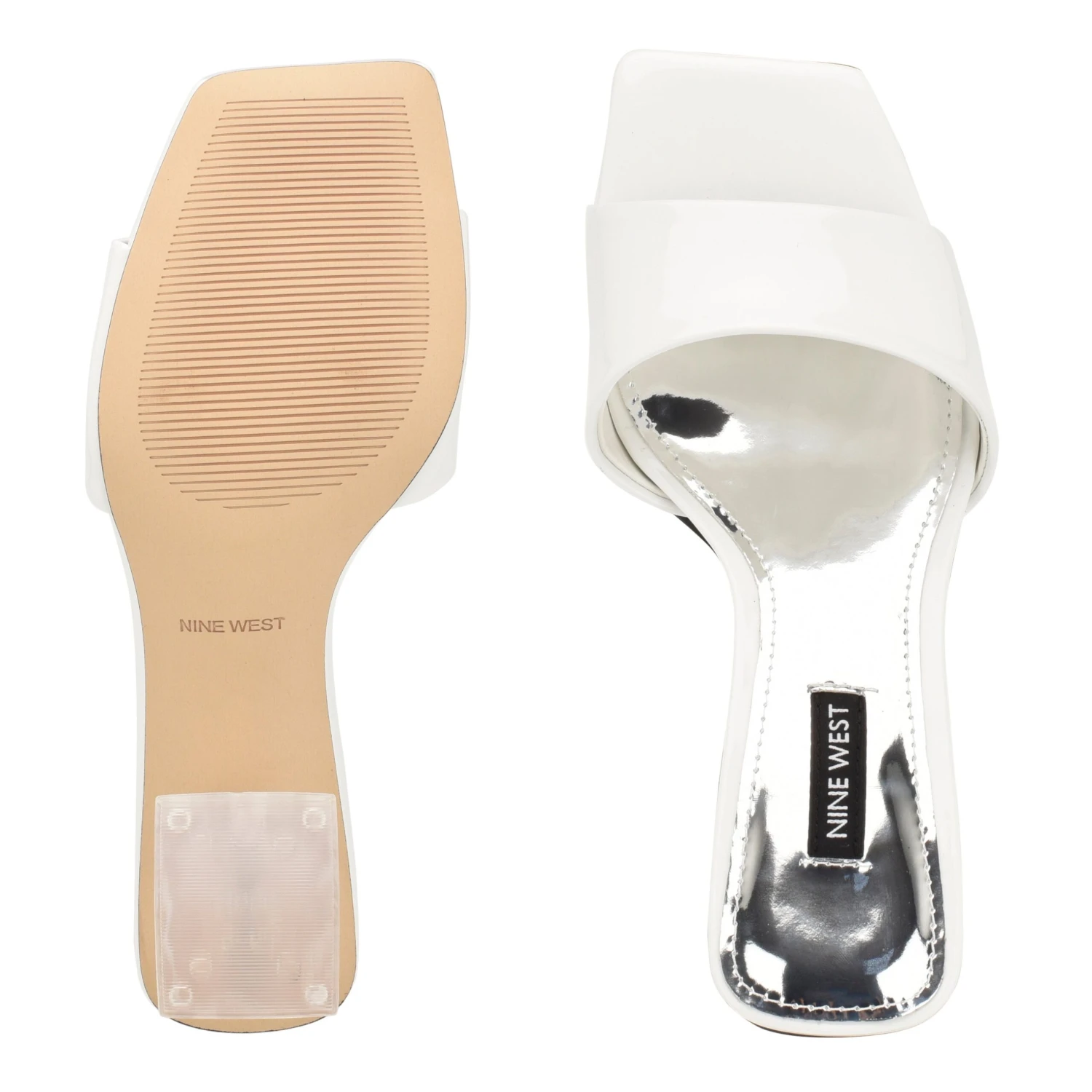 Nine West Oaky Heeled Slide Sandals - Image 5