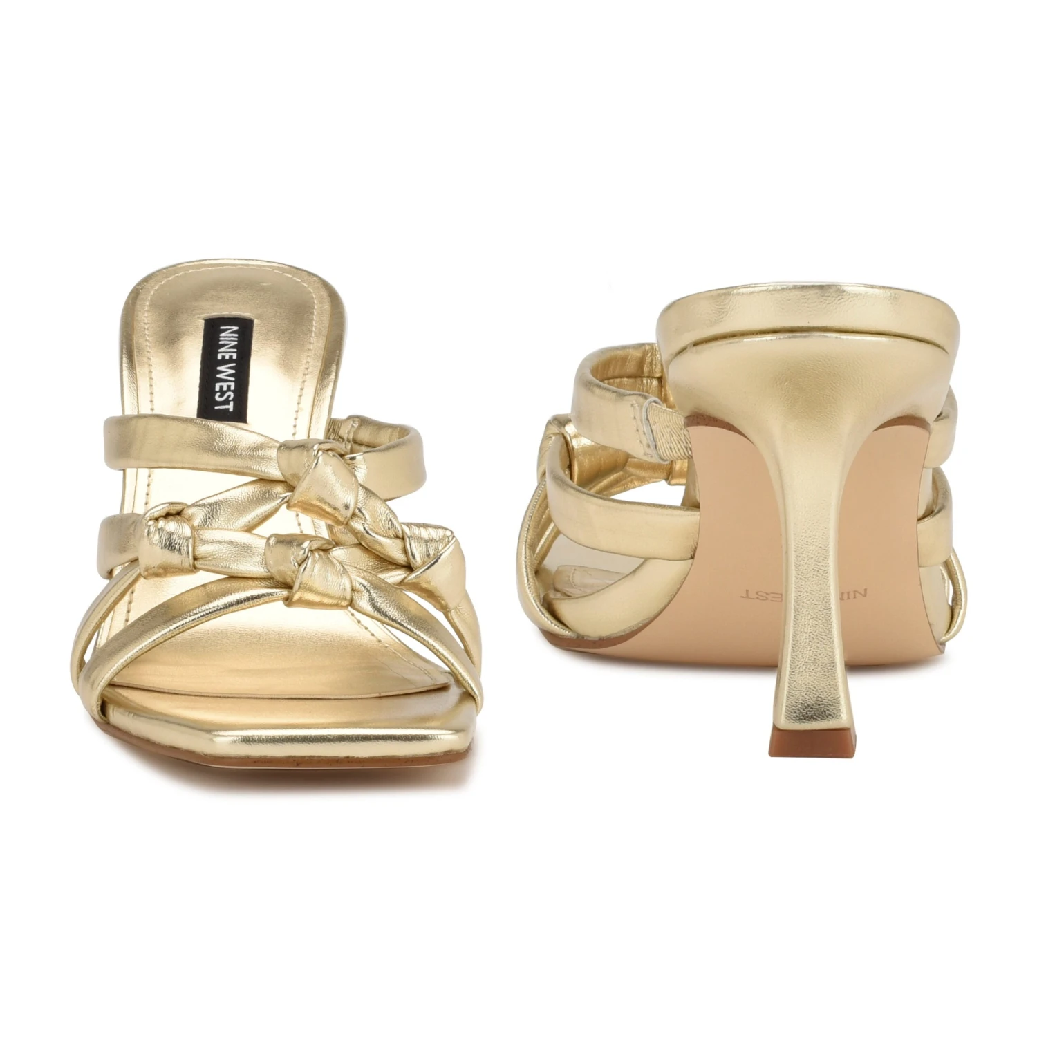 Nine West Yeander Heeled Slide Sandals - Image 4