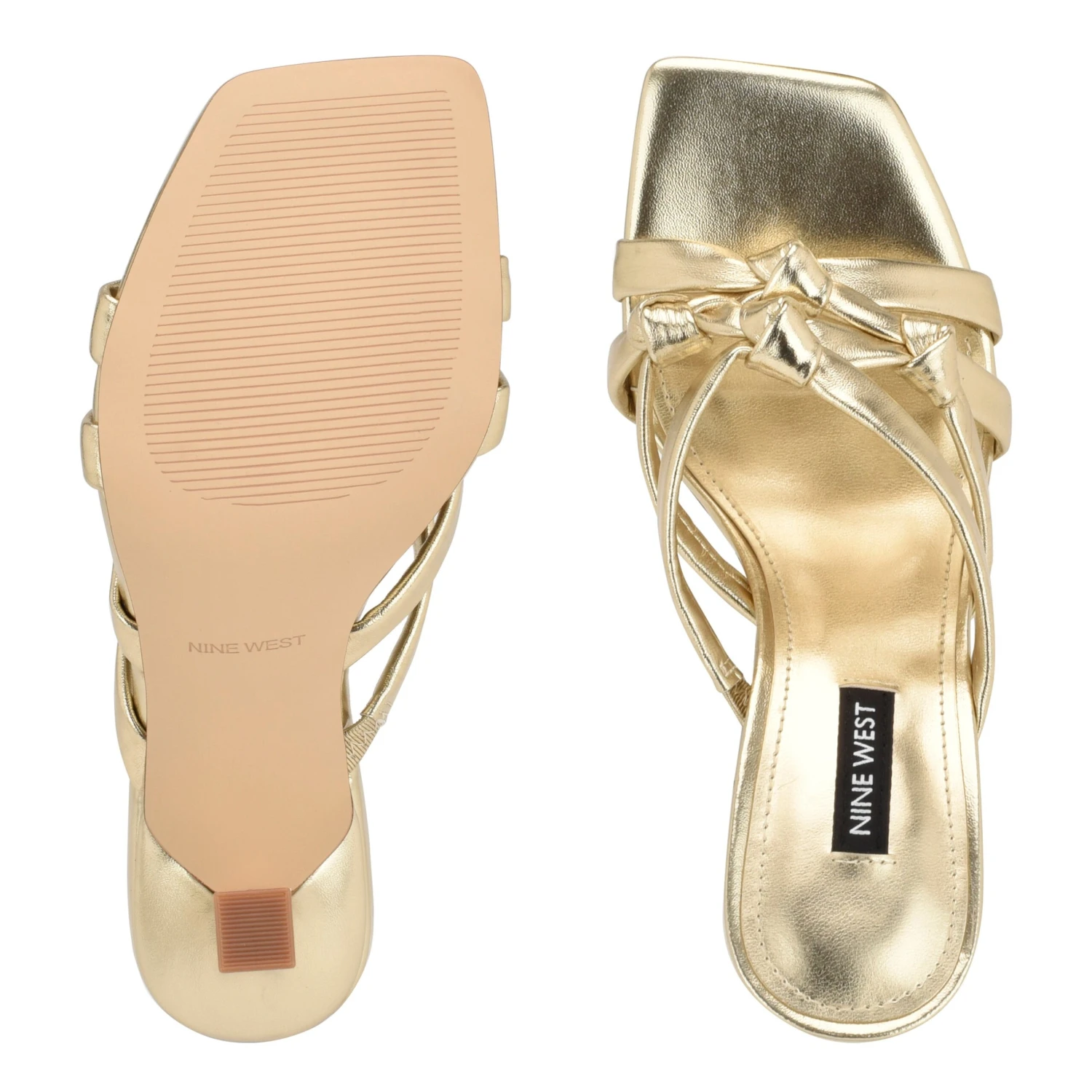 Nine West Yeander Heeled Slide Sandals - Image 5