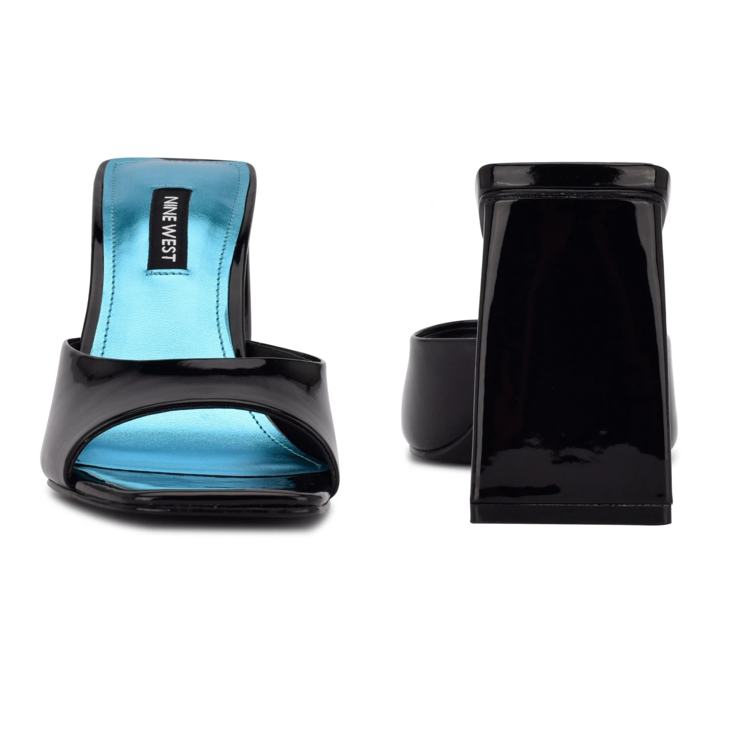 Nine West Yougo Heeled Slide Sandals - Image 4