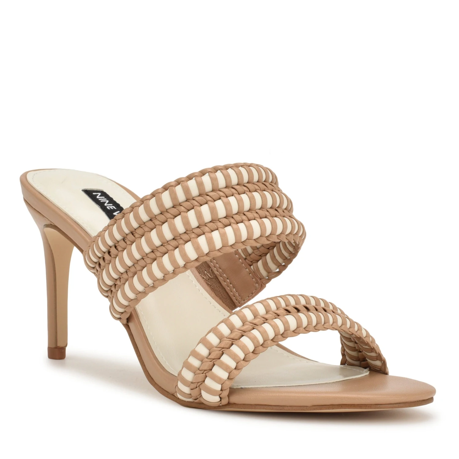Nine West Pause Heeled Slide Sandals - Image 2