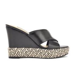 Nine West Hues Wedge Slide Sandals